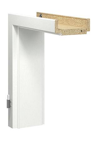 Zarge esche arctic weiß