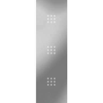 sandblasted glazing 3 x 9