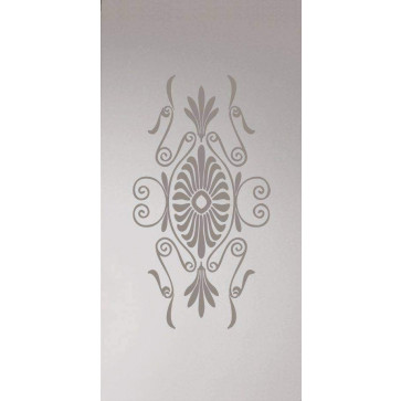 sandblasted glazing Romantica