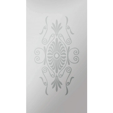 sandblasted glazing Romantica neg.