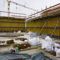 Bild 6: Fotos vom Betonieren