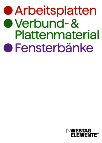 Westag Elemente Katalog