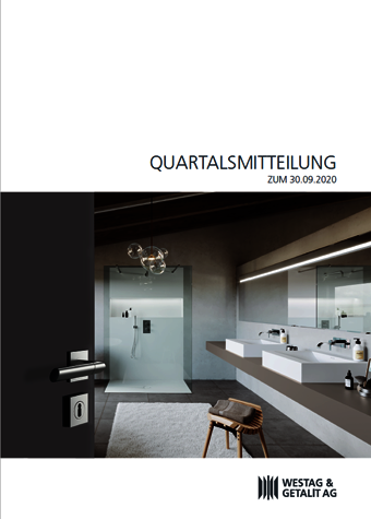 <p>Quartalsmitteilung 1. bis 3. Quartal 2020</p>