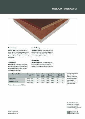 Datenblatt Wandplatten Mobilplan