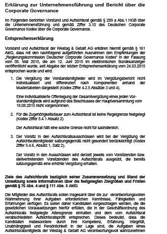 Erklärung zur Unternehmensführung und CGB 2403015