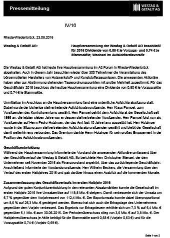 Pressemitteilung