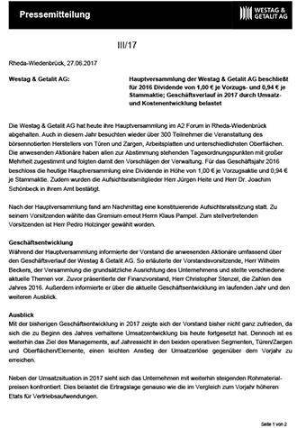 Pressemitteilung