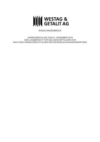 <p>HGB Jahresabschluss mit zusammengefassten Lagebericht 2018<br /> <br /> <br /> &nbsp;</p>