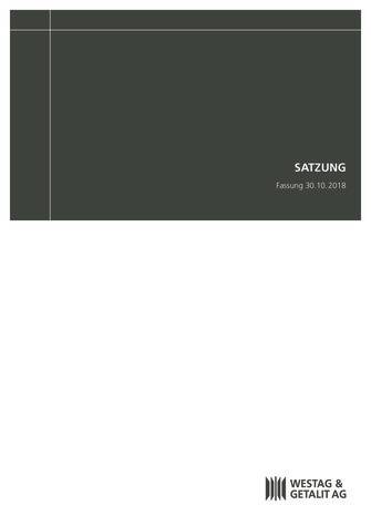 <p>Satzung<br /> <br /> &nbsp;</p>