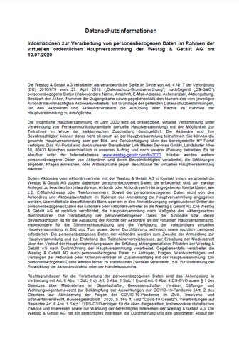 <p>Informationen zum Datenschutz<br /> <br /> &nbsp;</p>