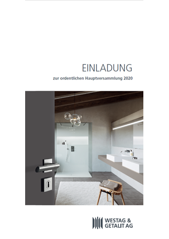 <p>Einladung zur ordentlichen Hauptversammlung 2020<br /> &nbsp;</p>


