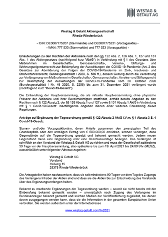 <p>Erläuterungen gemäß § 121 Abs. 3 Satz 3 Nr. 3 AktG<br /> &nbsp;</p>